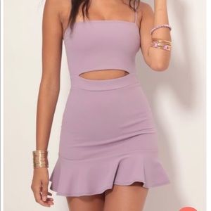 -pink/purple dress from Lucy in the Sky